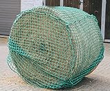 Konege Rundballenheunetz 1,4m x 1,4m x 1,6m, Mw 3,0cm, 4,0mm Kordelstärke, Heunetz